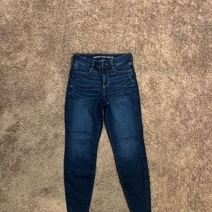 AE Women’s Next Level Stretch Skinny Size 4 SHORT Jeans